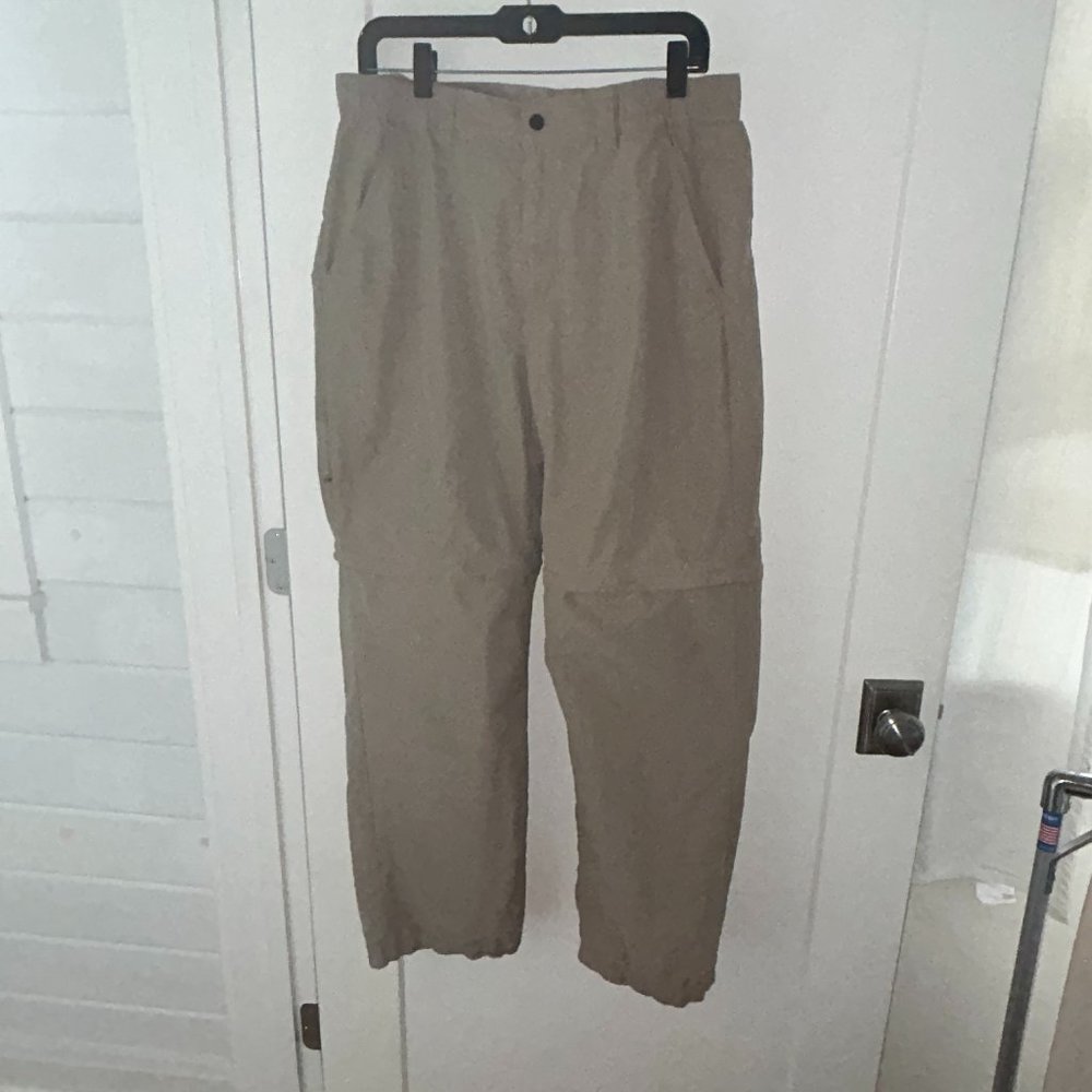 Koppen convertible nylon /cotton hiking pants men's L EUC LN